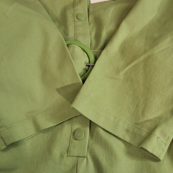 House of Sunny Golden Years Coveralls‎ Grass Green SZ 4 Jumpsuit - Picture 6 of 9